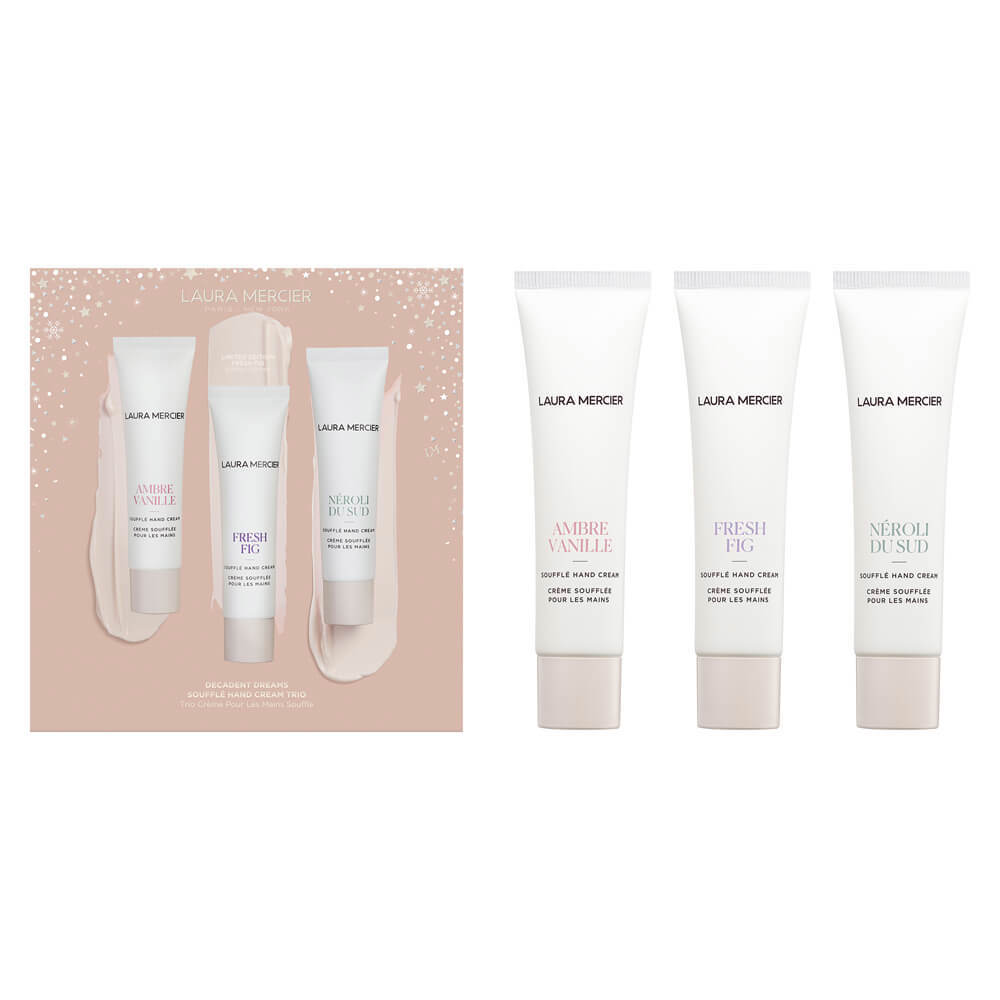 Laura Mercier Decadent Dreams Souffle' Hand Cream Trio